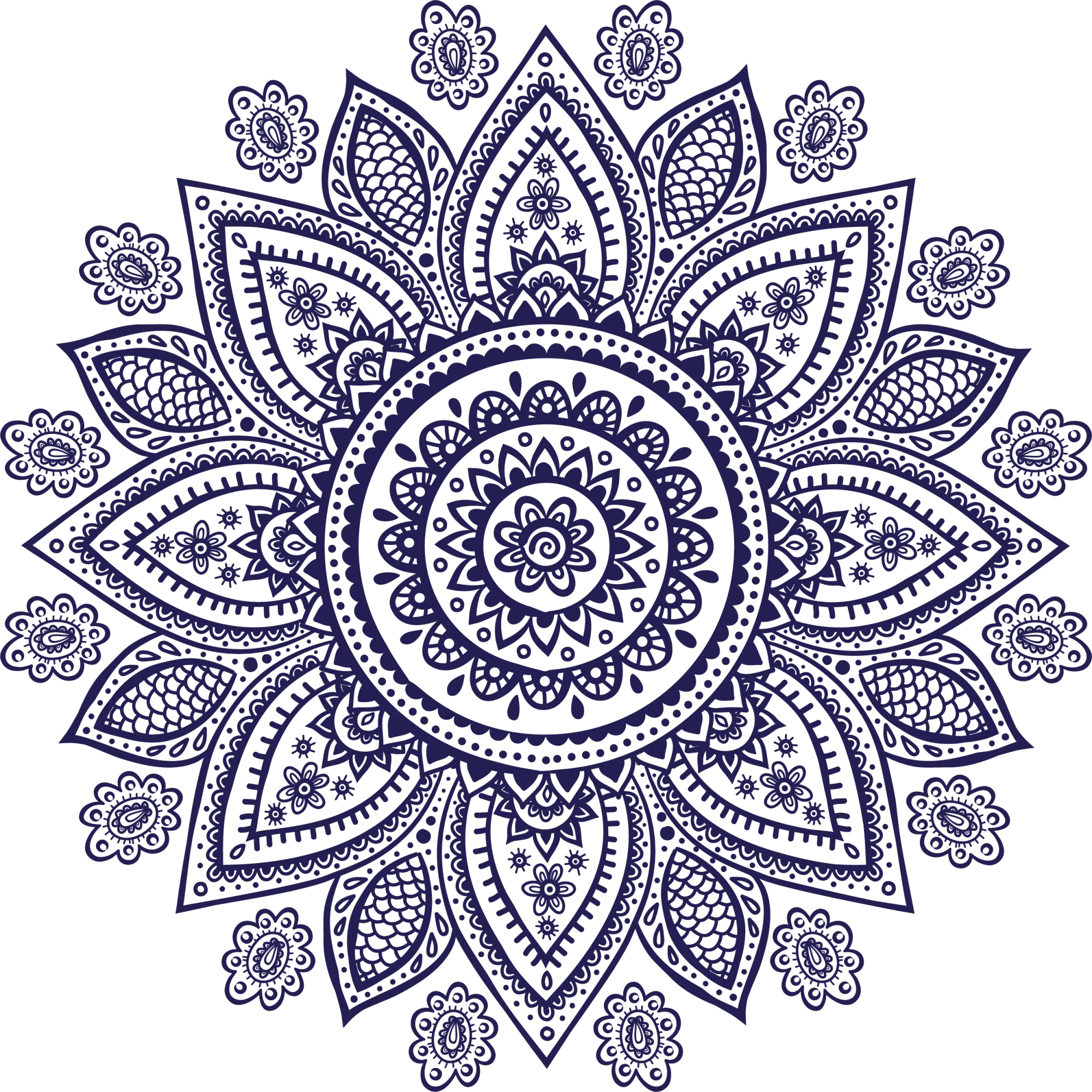 Ornament Mehndi, Purple pattern, violet, simple, retro png